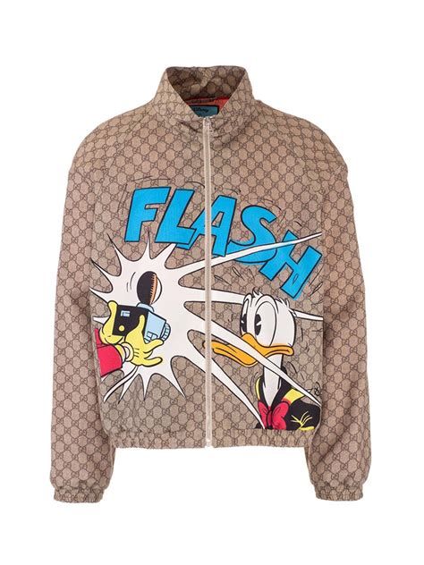 disney gucci donald duck jacket